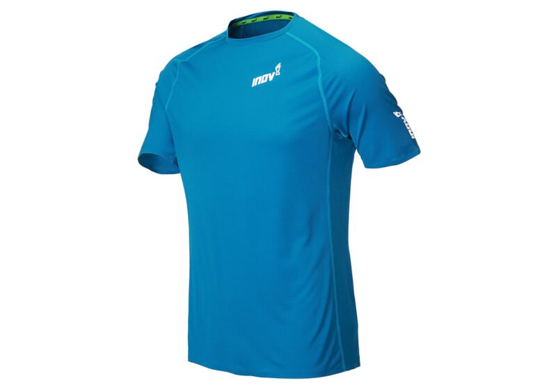 Inov-8 Base Elite 2.0 Short Sleeve Men's Base Layer Blue UK 316459ABI